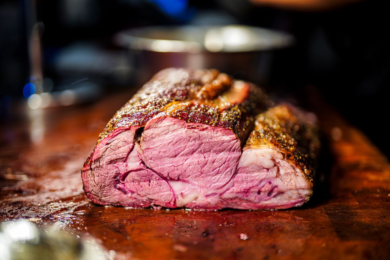 Smoked prime rib